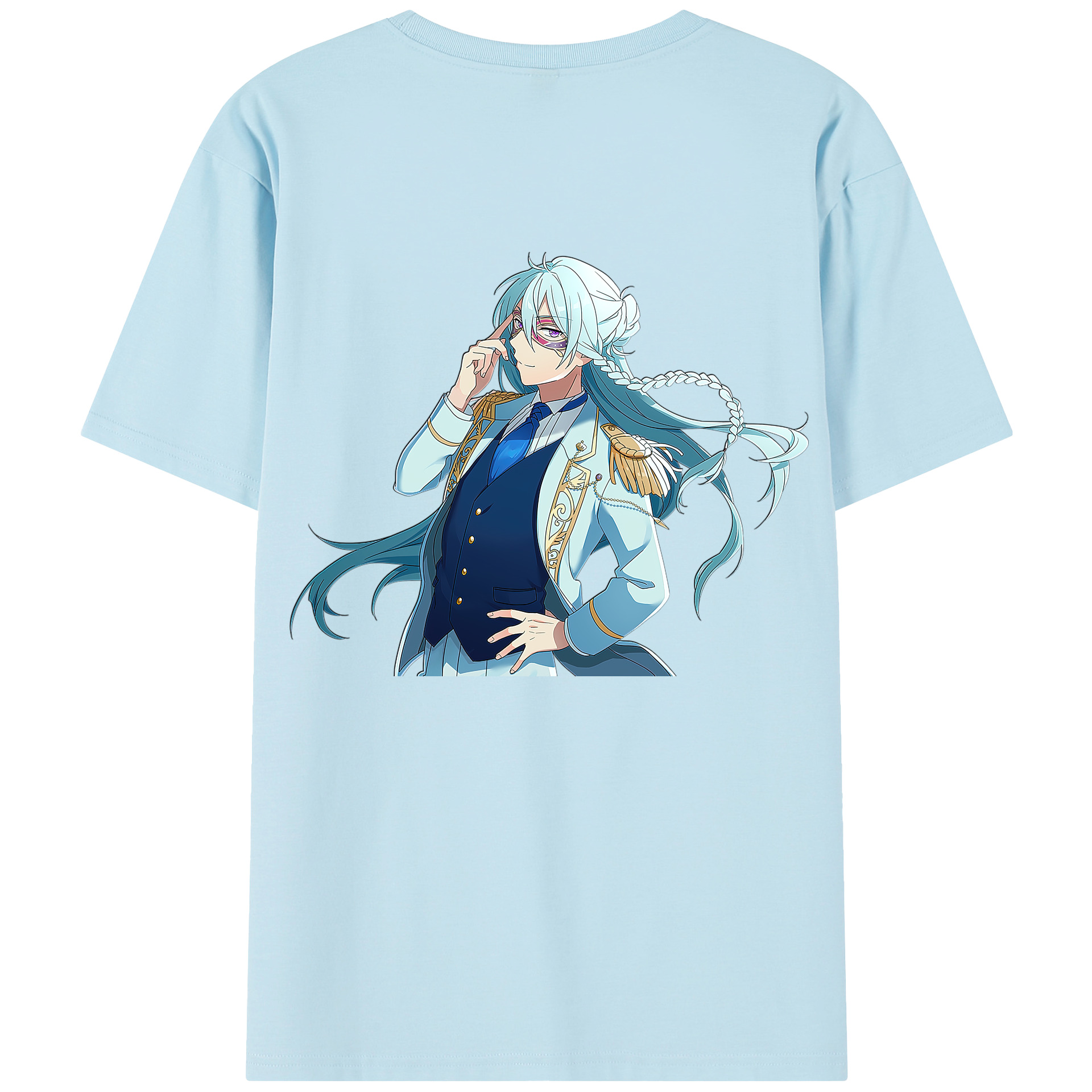 （画像用） あんさんぶるスターズ! Ensemble Stars 綿100％半袖Tシャツ（背面プリント）